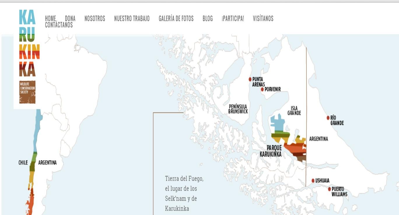 Karukinka es un parque privado de propiedad de WCS, austral y remoto, situado en una península de Tierra del Fuego, en el extremo sur de Chile.