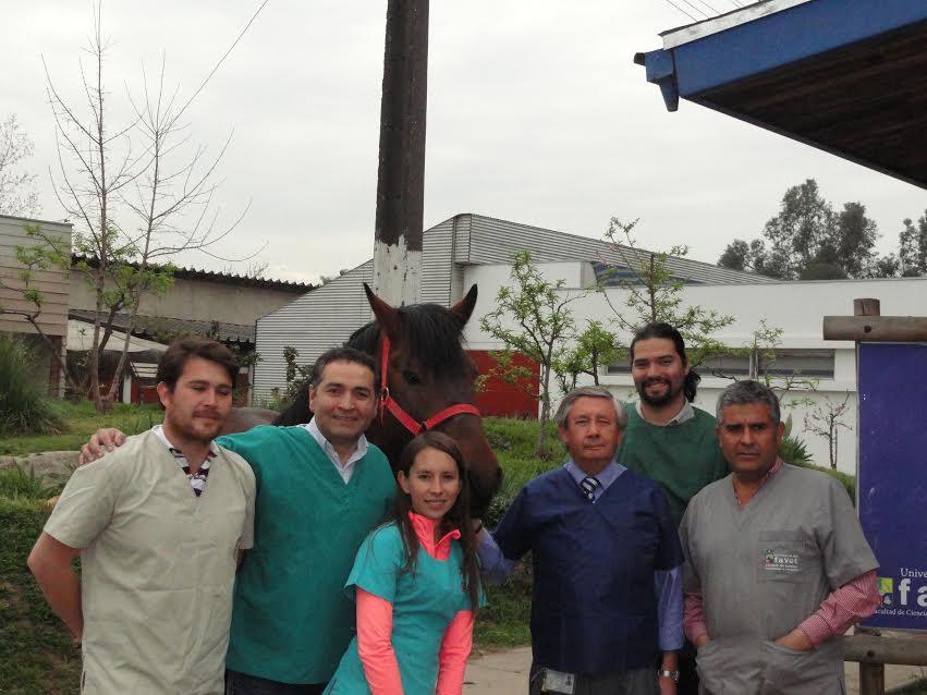 El equipo de la Facultad de Ciencias Veterinarias y Pecuarias a cargo de esta iniciativa.