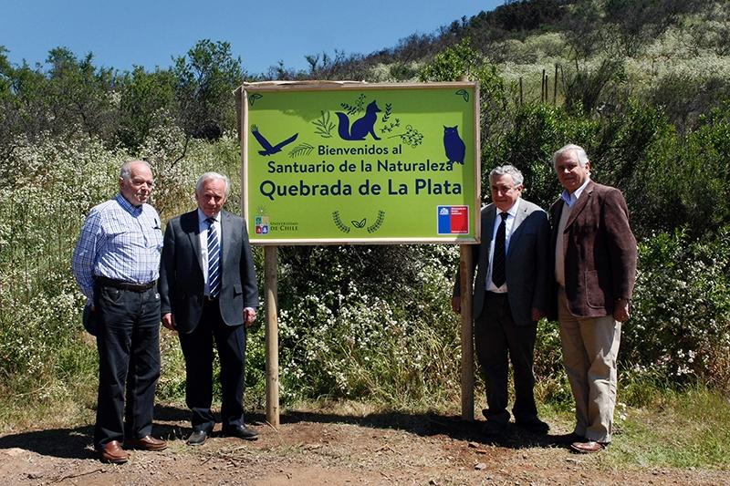 Con Quebrada de La Plata son once los Santuarios de la Naturaleza en la Región Metropolitana, protegiéndose el cinco por ciento de su superficie a través de este mecanismo.