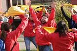 El campamento de carácter nacional cuenta con representantes de diversos puntos de Chile como Magallanes, la isla de Chiloé, Los Ríos, el Valle Central y el Norte Grande.