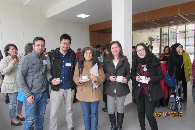 Estudiantes del Doctorado de Ciencias Silvoagropecuarias y Veterinarias de Campus Sur.