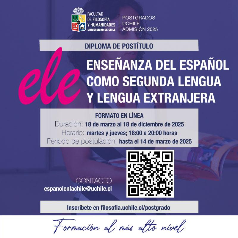 Diploma de Postítulo en Enseñanza del Español como Segunda Lengua y Lengua Extranjera (ELE)