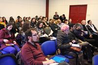 La inauguración se realizó en la Sala de Conferencias Profesora Ives Benzi Zenteno