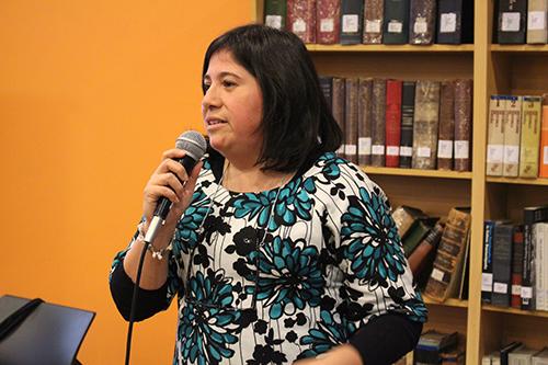 Jeannette García, directora de la Biblioteca Central Eugenio Pereira Salas