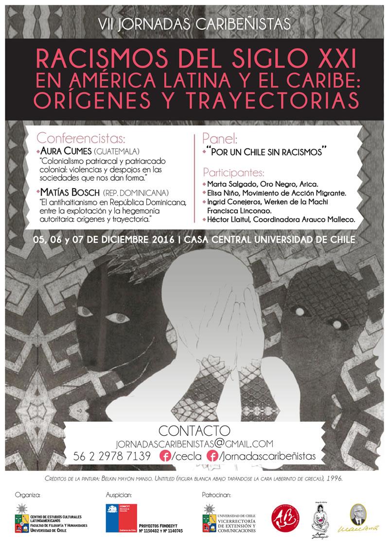 VII Jornadas Caribeñistas "Racismos del siglo XXI en América Latina y el Caribe: orígenes y trayectorias"