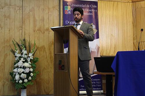 Prof. Darío Rojas, académico del Departamento de Lingüística