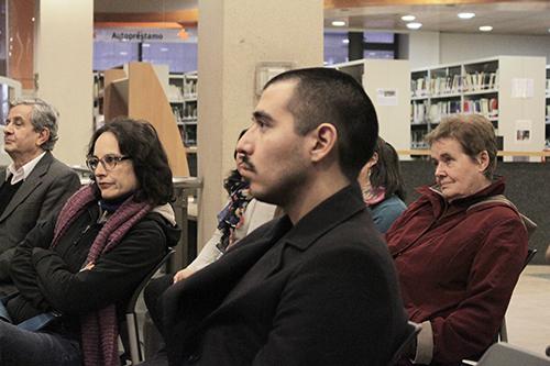 Prof. Lucía Stecher, Andrés Soto y Prof. Irmtrud König