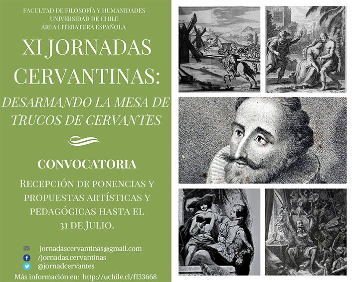 XI Jornadas Cervantinas «Desarmando la mesa de trucos de Cervantes»