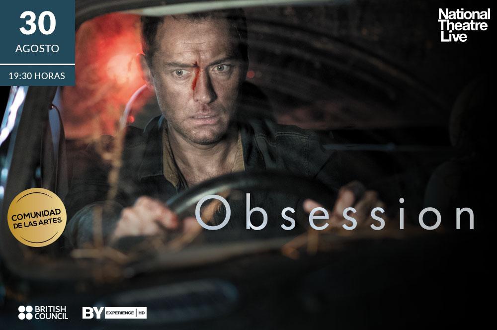 Estreno de "Obsession" con Jude Law del ciclo 2017 del National Theatre Live en el Teatro Nescafé de las Artes