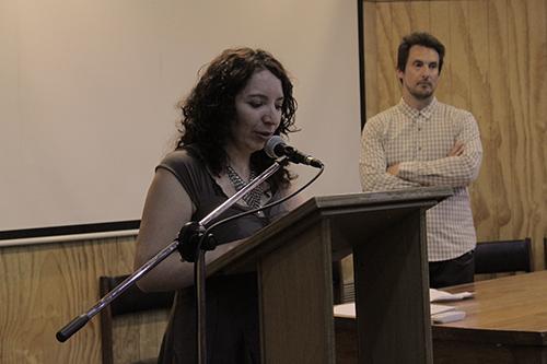 Angela Tironi, coordinadora docente del Programa de Lingüística y Literatura Inglesas. 