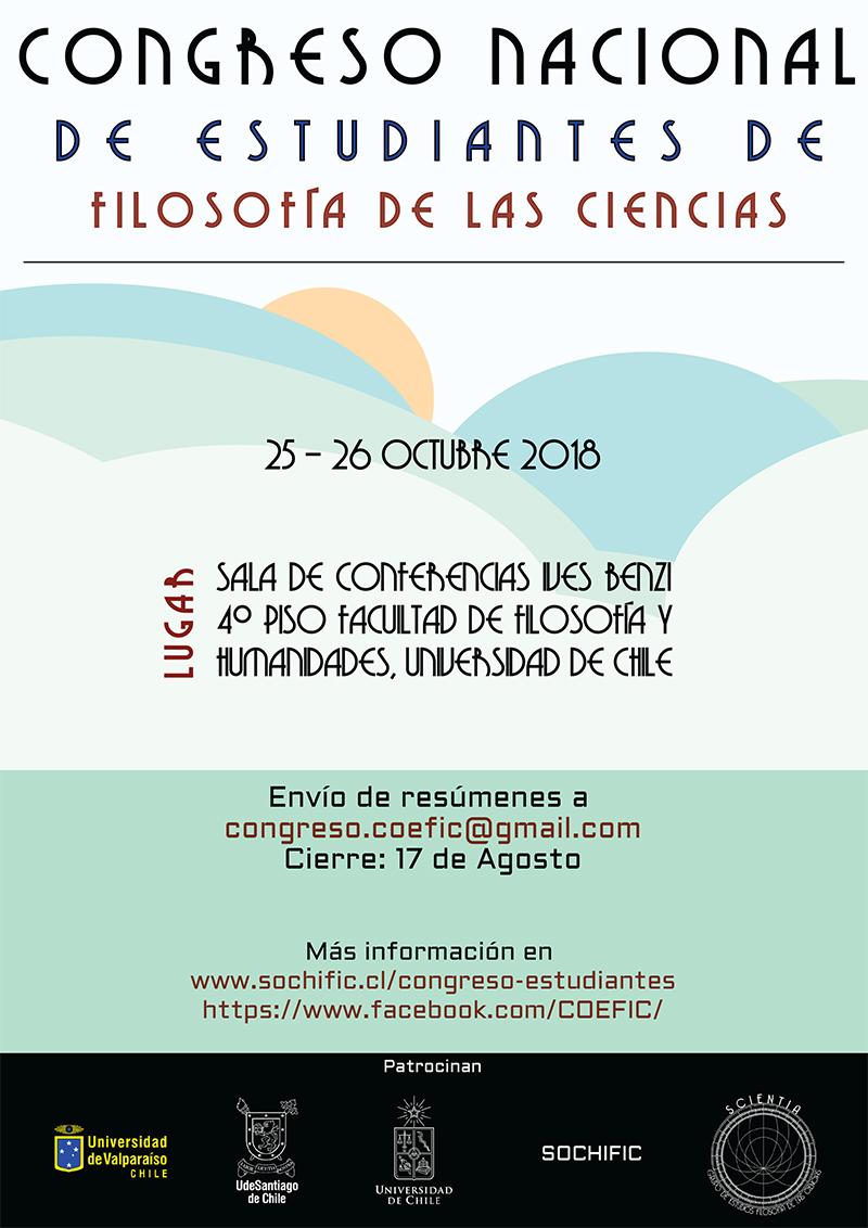 Congreso nacional de estudiantes de filosofía de las ciencias (COEFIC)