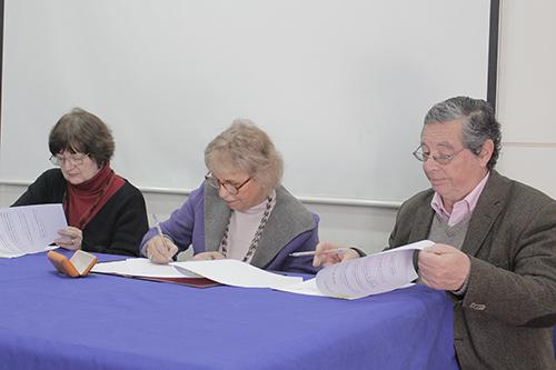 Cambio de mando y nuevo equipo del decano Prof. Carlos Ruiz Schneider