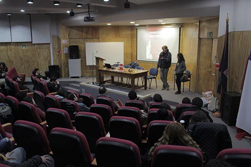 Presentación se realizó en el Auditorio Prof. Rolando Mellafe