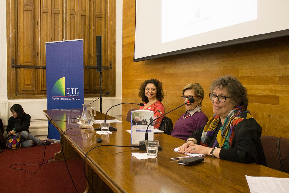 Andrea Valdivia, Beatrice Ávalos y Jenny Assaél