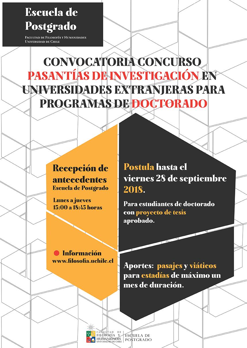 Pasantías de investigación para programas de doctorado