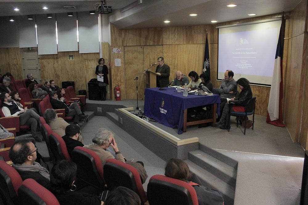 La inauguración del año académico 2019 se realizó en el auditorio Prof. Rolando Mellafe.