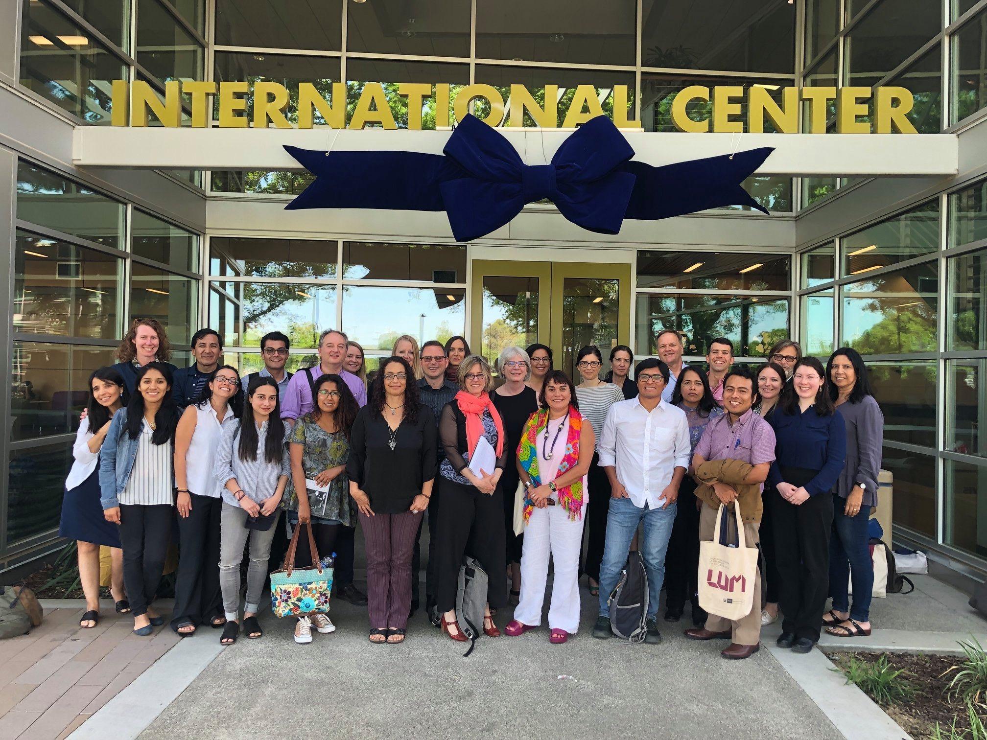 Participantes del Seminario Internacional "Enseñanza en Derechos Humanos y Memoria en Las Américas"