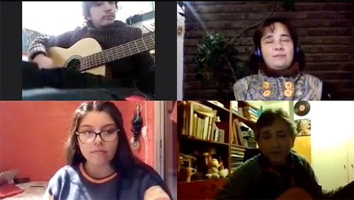 Diálogos Musicales celebraron un año en la Semana por la Salud Mental