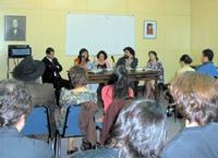 En el primer encuentro local de poesía participaron las poetas Alicia Genovese (Argentina) y Soledad Fariña (Chile)