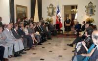 A la ceremonia asistieron  integrantes del Consejo y el Senado Universitario, el Prorrector, Vicerrectores y representantes del personal de colaboración.