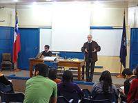 La conferencia magistral que inauguró las actividades estuvo a cargo del Sr. Michael Metzeltin, catedrático de la Universidad de Viena.