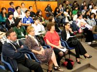 Autoridades y académicos asistieron a la ceremonia. Además, nos acompañó una representante de la Embajada de República Dominicana en Chile.