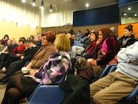 La jornada contó con masiva presencia de académicos de la Facultad.