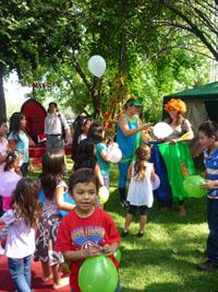 Con diversos juegos y actividades los niños y niñas disfrutaron la Fiesta Navideña.