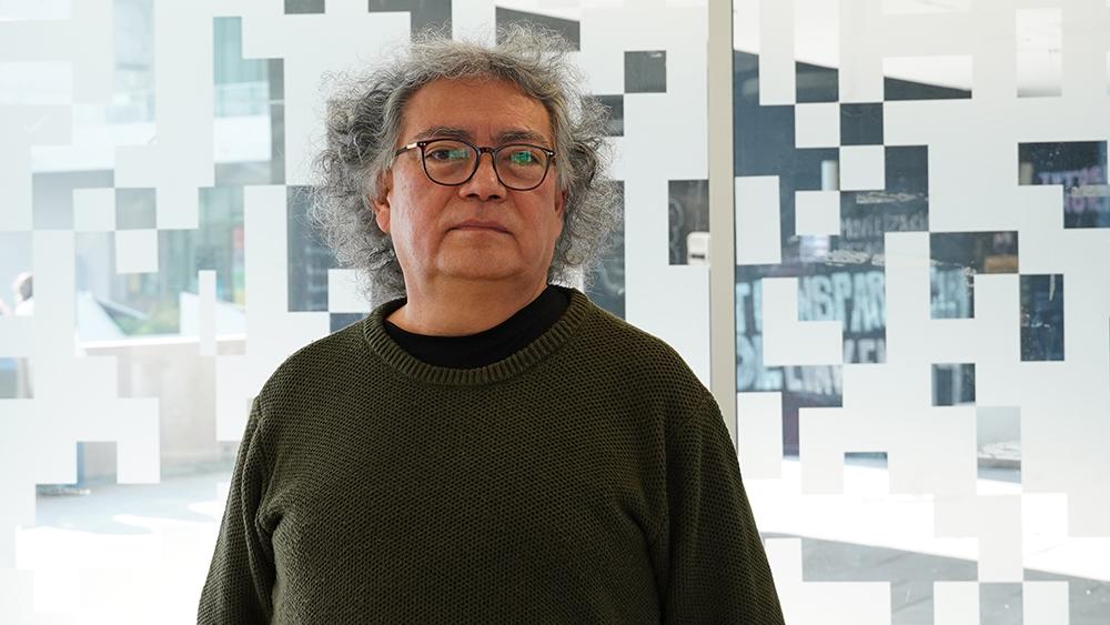 Sergio Rojas Contreras, académico del Departamento de Filosofía y del Departamento de Teoría de las Artes de la Universidad de Chile