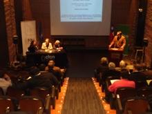Asistieron a la Ceremonia representantes de instituciones estatales, representantes de universidades involucradas en el proyecto, académicos, propietarios de predios y estudiantes.