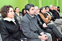 Académicos de la Facultad de Ciencias Forestales y Conservación de la Naturaleza asistentes al cambio de mando.