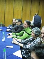 Académicos de la Facultad participaron de la Ceremonia de firma de convenio.