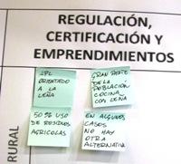 Los asistentes plantearon sus inquietudes, diagnósticos y propuestas respecto del uso de la leña en la región.