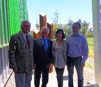 Los Decanos de Campus Sur junto al Vicerrector de Asuntos Estudiantiles y Comunitarios.