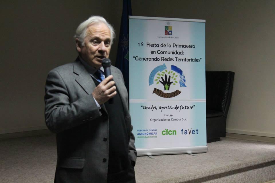 Decano de Ciencias Agronómicas y Coordinador de Campus Sur, Roberto Neira.