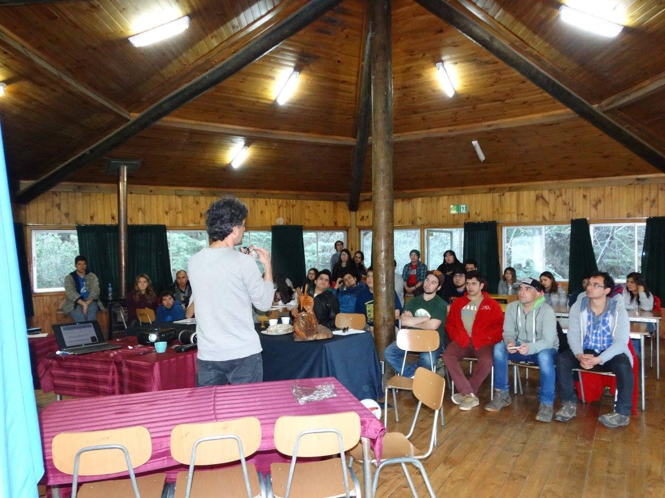 Estudiantes de ocho universidades nacionales participaron del encuentro.