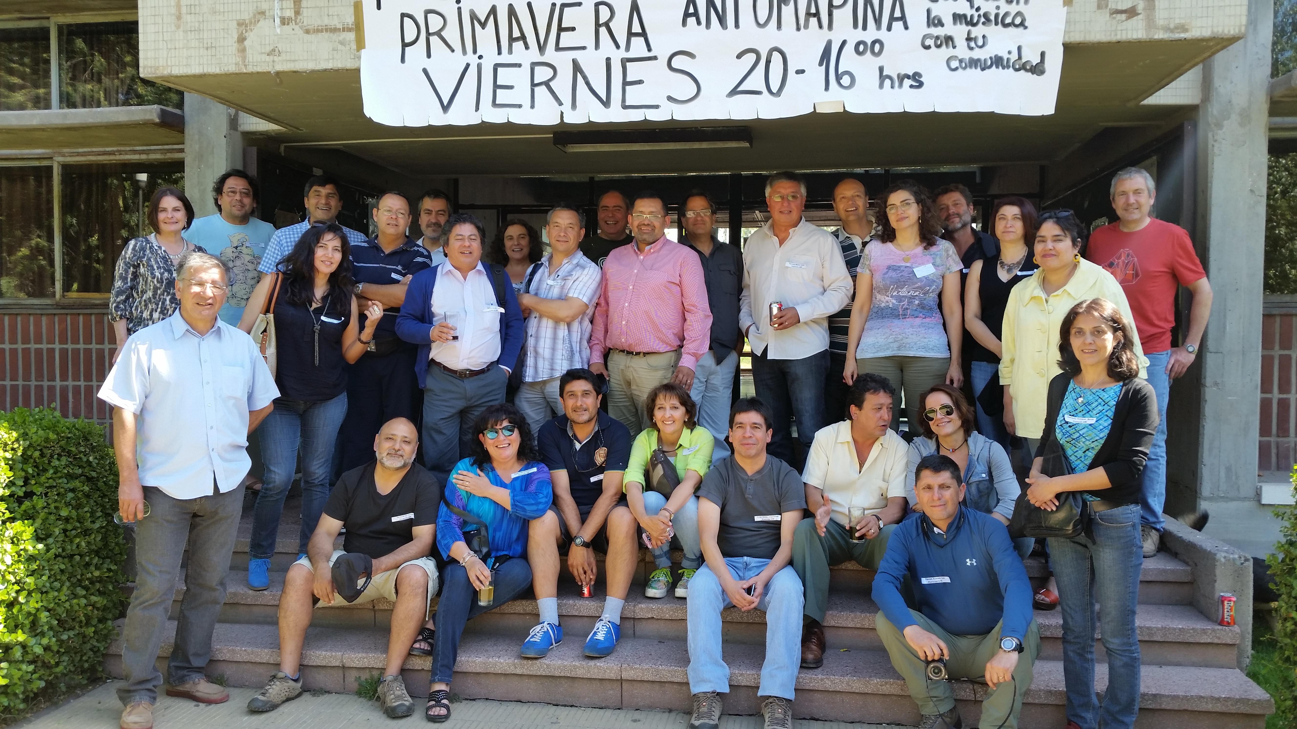 Alrededor de 40 personas respondieron al llamado del encuentro. 