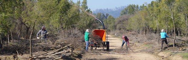 La iniciativa busca mitigar la ocurrencia y propagación de incendios forestales en la zona, y también las emisiones de dióxido de carbono que producen los mismos a la atmósfera.