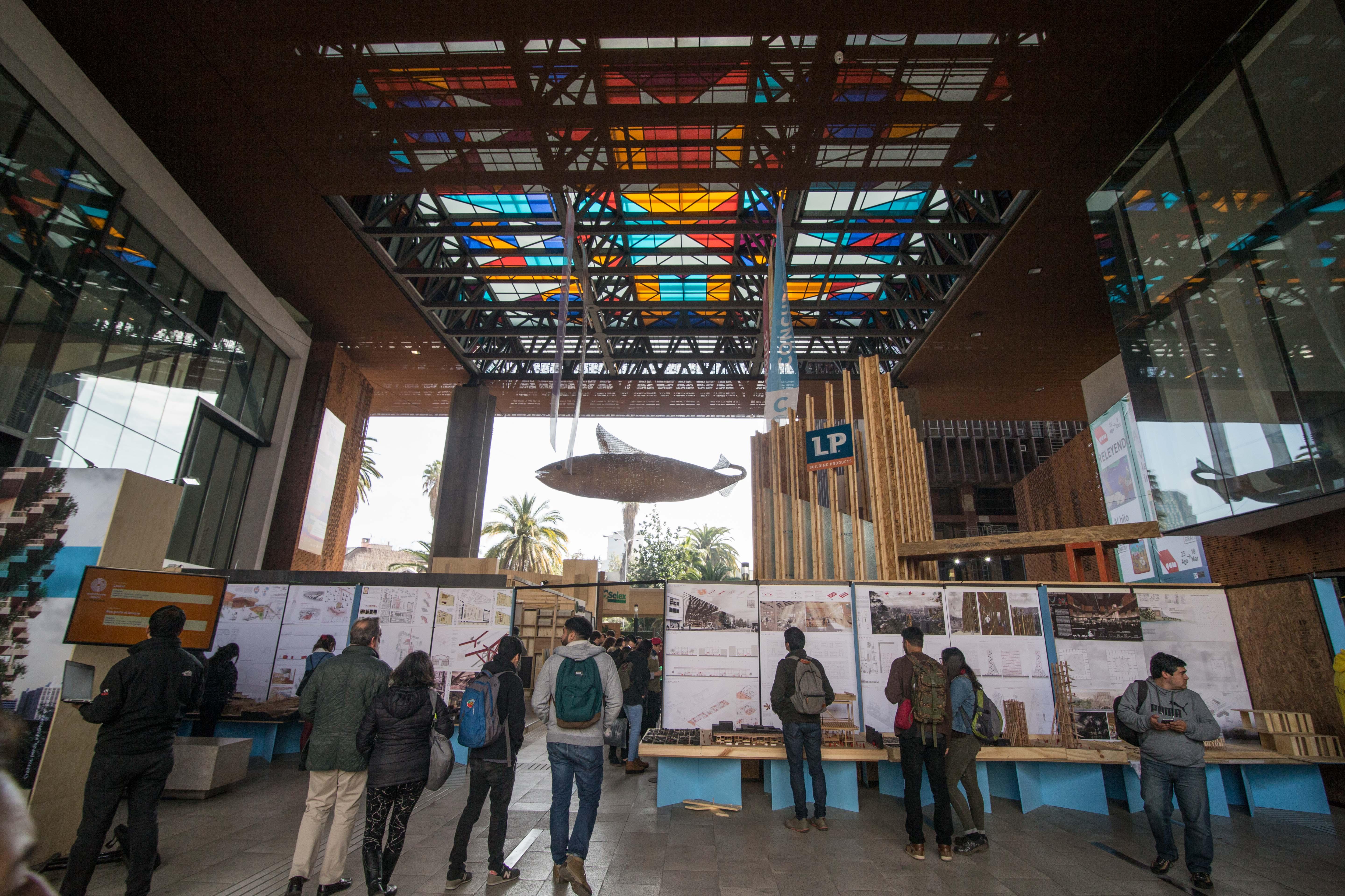 Por primera vez la Semana de la Madera en el Centro Cultural Gabriela Mistral (GAM), lo que fue muy valorado por los asistentes.