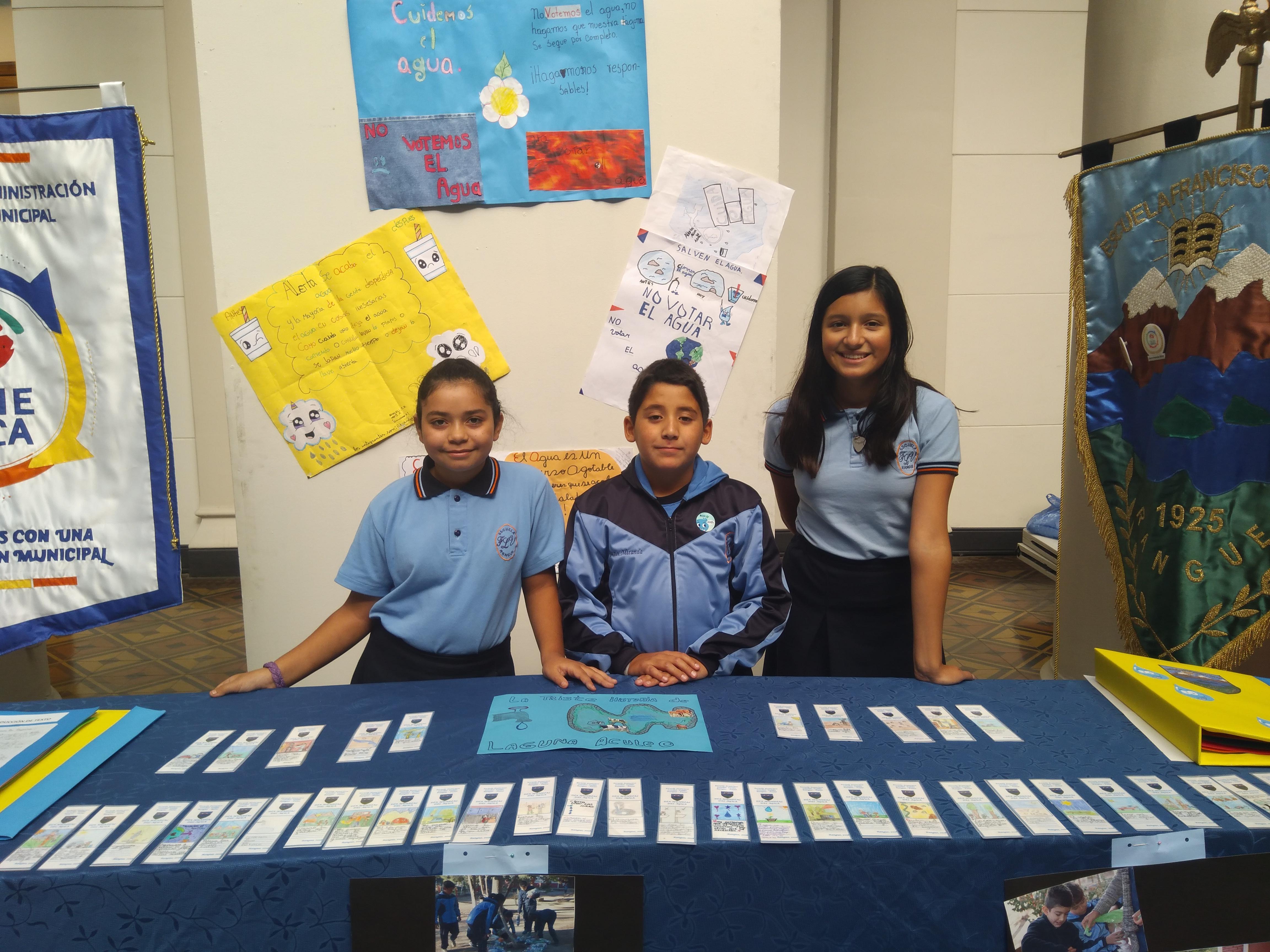 La Escuela Francisco Letelier de Rangue, Paine, también ha realizado diversas iniciativas que buscan educar a los niños y niñas en hábitos culturales de cuidado del agua. 