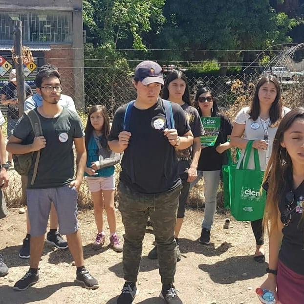 Los jóvenes visitaron el Campus y fueron recibidos por académicos y funcionarios, quienes recorrieron las instalaciones y laboratorios.