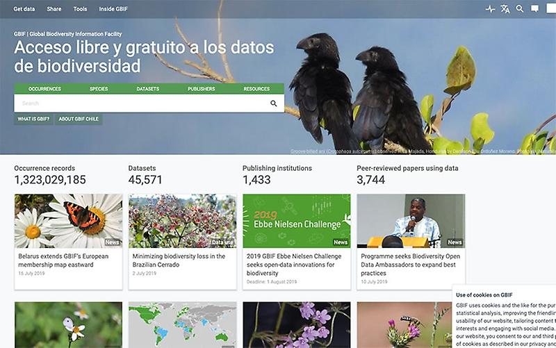 GBIF es la plataforma de datos más importante del mundo sobre biodiversidad.