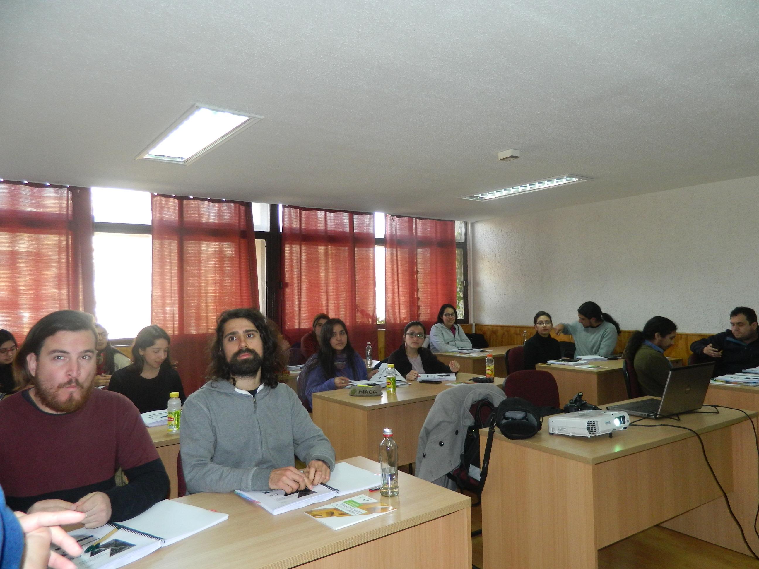 Estudiantes egresados de Forestal en Sala