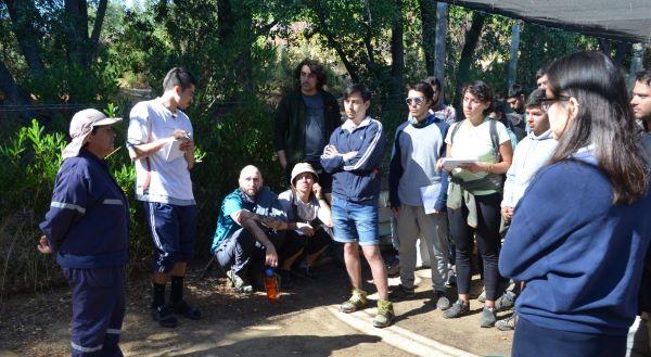 El taller se realizó en la Estación Experimental Pantanillos, en la Región del Maule.