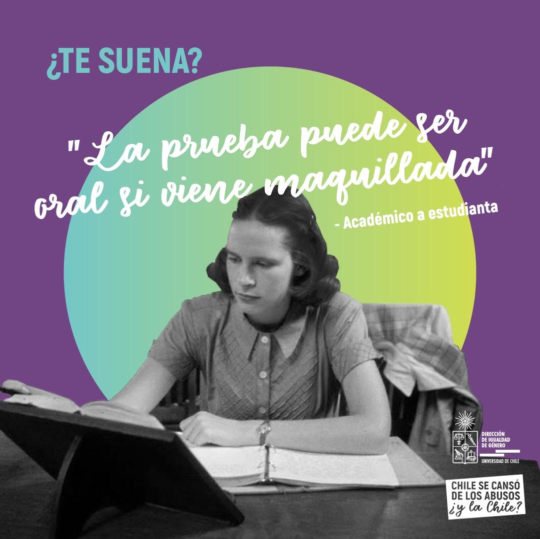 La campaña pregunta a la comunidad universitaria si está dispuesta a ser vanguardia y a trabajar por el fin del abuso y acoso sexual en la universidad.