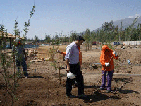 Emardo Hantelmann en terreno.