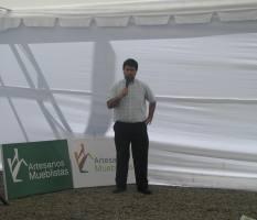 Miguel Ignacio Henríquez Avalos, Ingeniero de la Madera estuvo a cargo del evento.