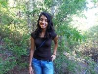 Daniela Pineida: "Era lo que me imaginaba exactamente de la carrera, coincide totalmente con mi expectativa. Me gustó cuando plantamos el árbol, no me imaginaba que era tan difícil, pero lo logré".