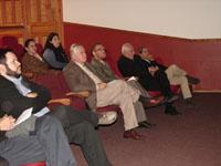 La Ceremonia contó con autoridades del Campus. En la foto el Profesor Manuel Toral, Director de Escuela de la Facultad de CFCN.