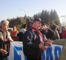 Durante la primera década del año 2000, miles de trabajadores del sector forestal se rearticularon gremialmente para exigir mejoras en sus condiciones laborales.